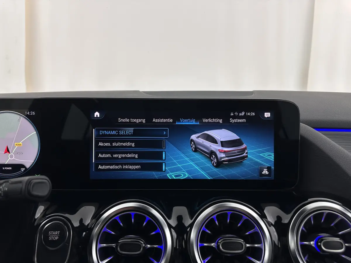 350 4MATIC Luxury Line 67 kWh [ 3-Fase-11kW ]{SoH-94%} (INCL-BTW) *HEATPUMP | LEATHER | FULL-LED | BLINDSPOT | WIDESCREEN-DIGICOCKPIT | HEATED-SPORTSEATS | CAMERA | NAVI-FULLMAP | DAB | AMBI
