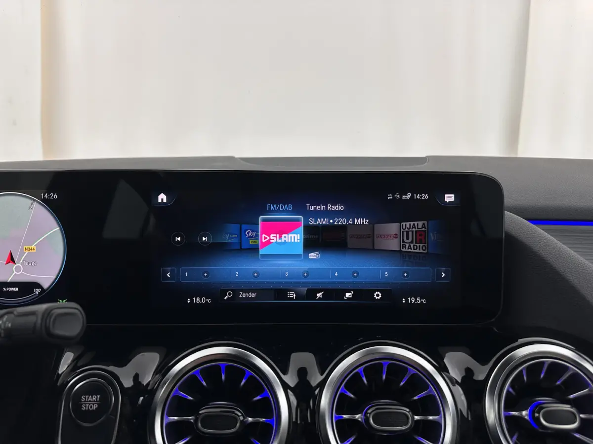 350 4MATIC Luxury Line 67 kWh [ 3-Fase-11kW ]{SoH-94%} (INCL-BTW) *HEATPUMP | LEATHER | FULL-LED | BLINDSPOT | WIDESCREEN-DIGICOCKPIT | HEATED-SPORTSEATS | CAMERA | NAVI-FULLMAP | DAB | AMBI