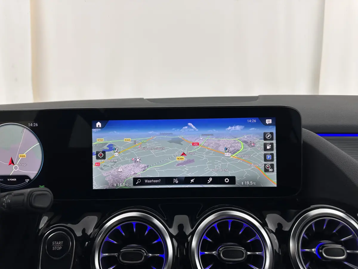 350 4MATIC Luxury Line 67 kWh [ 3-Fase-11kW ]{SoH-94%} (INCL-BTW) *HEATPUMP | LEATHER | FULL-LED | BLINDSPOT | WIDESCREEN-DIGICOCKPIT | HEATED-SPORTSEATS | CAMERA | NAVI-FULLMAP | DAB | AMBI