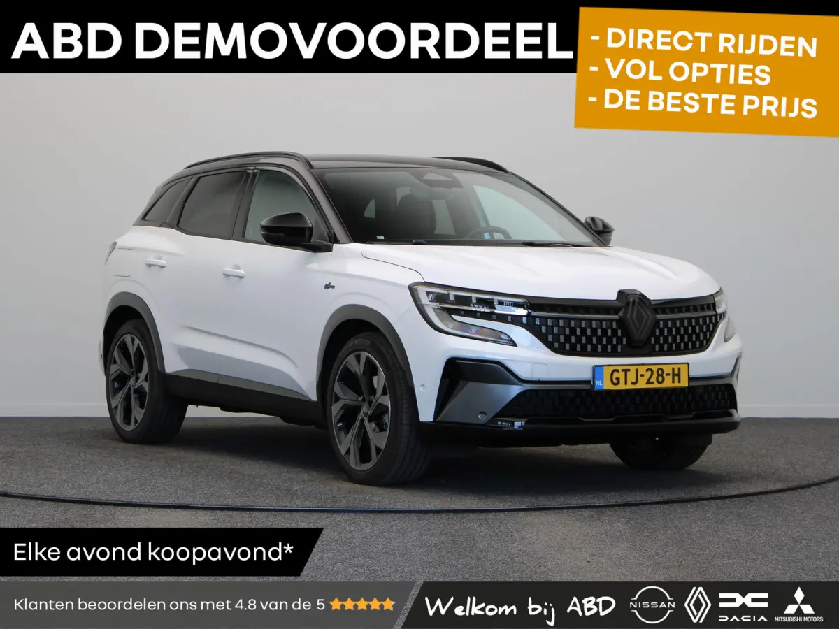 E-Tech Hybrid 200pk Techno Esprit Alpine | Achteruitrijcamera | 1500 KG trekgewicht | Elektrische achterklep | Apple Carplay/Android Auto | 20" Lichtmetalen velgen |