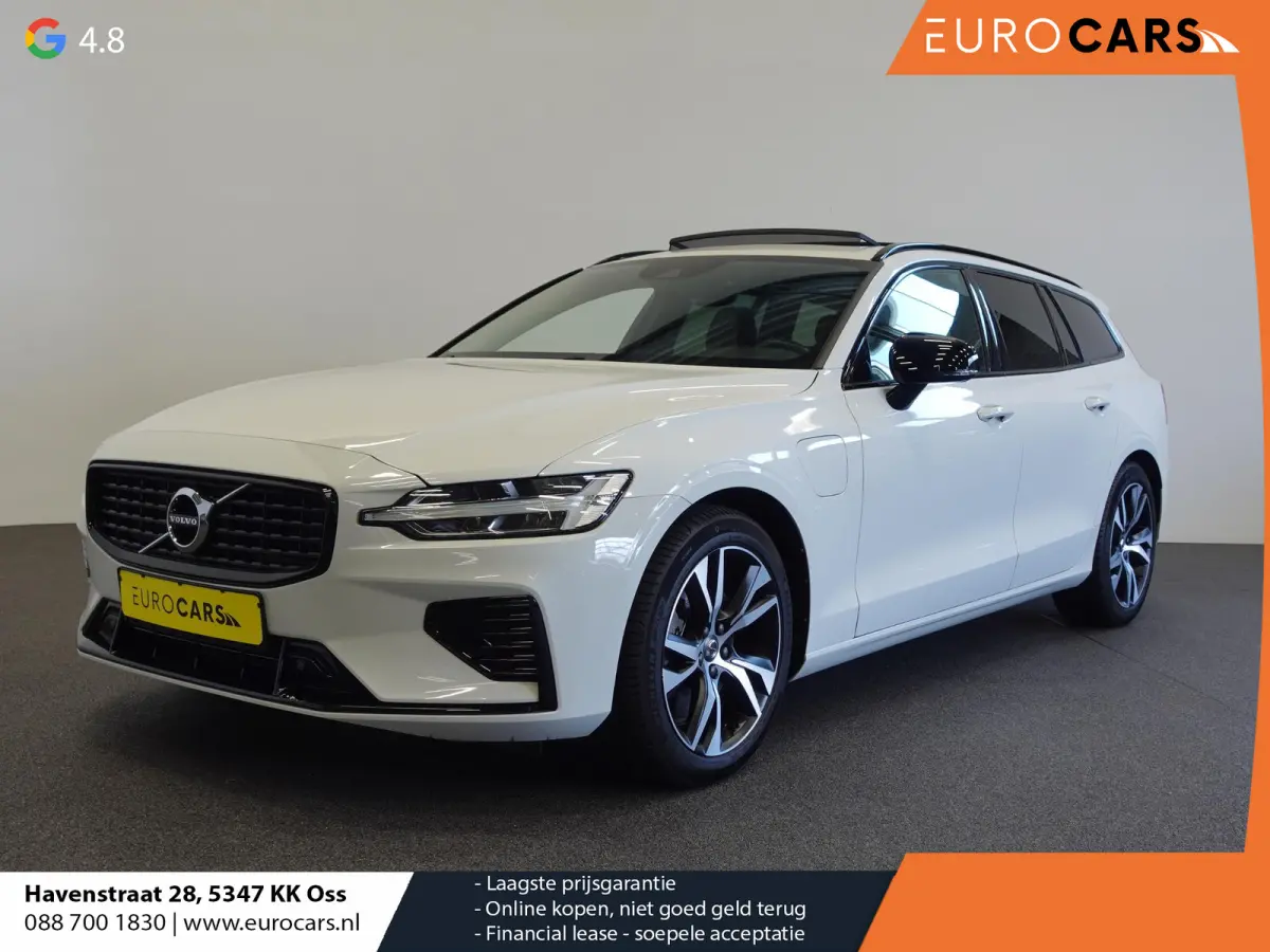2.0 T6 Recharge AWD R-Design Panoramadak Navigatie Apple Carplay/Android Auto Camera Parkeersensoren Stoel- en stuurverwarming Cruise Control Blind Spot Assist Virtual Cockpit Climate Contro