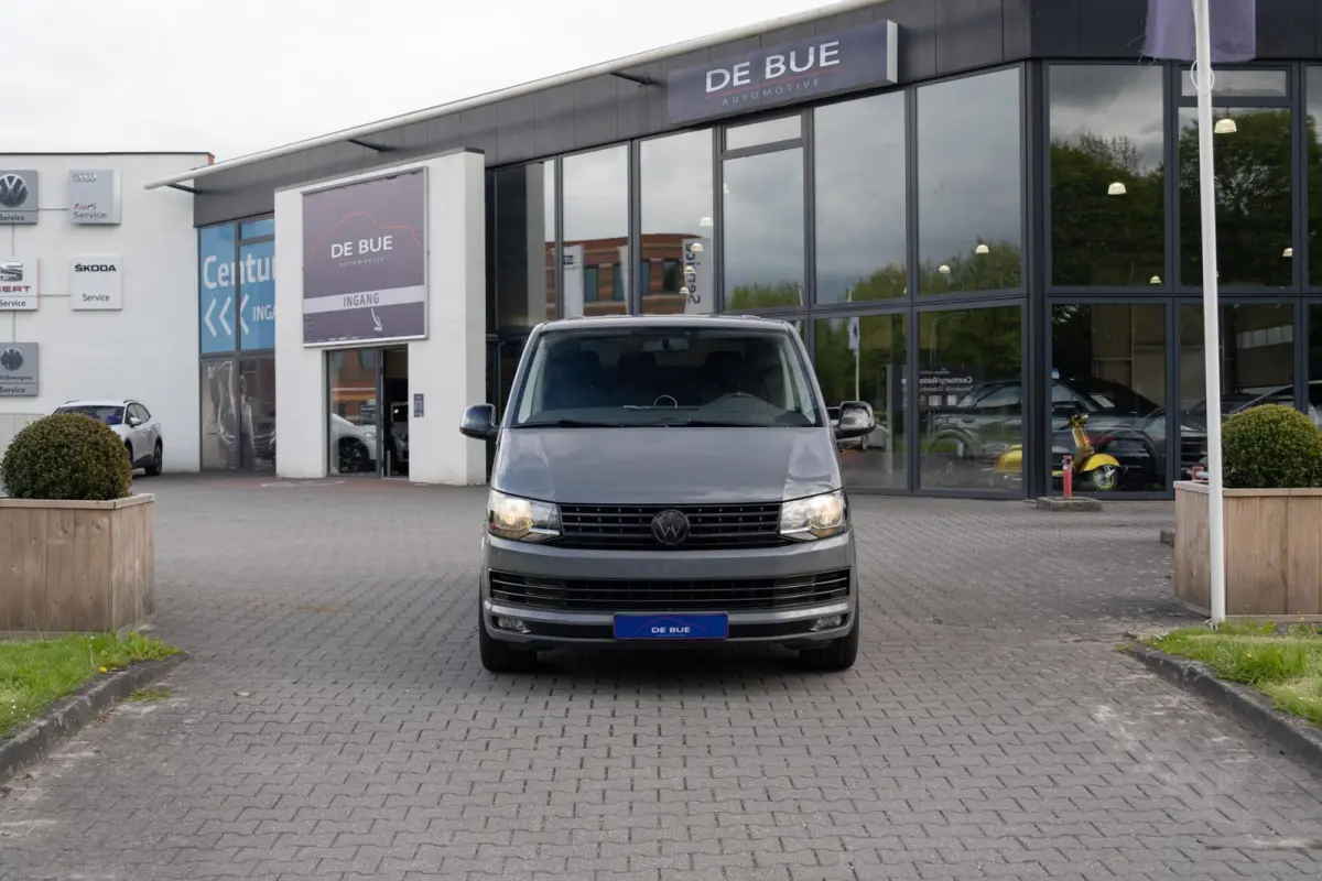 T6 2.0 TDI L1H1 Highline|Nardo Grey|CarPlay|Trekhaak|BTW|Perfect Onderhouden