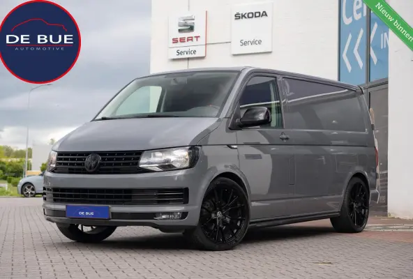 T6 2.0 TDI L1H1 Highline|Nardo Grey|CarPlay|Trekhaak|BTW|Perfect Onderhouden