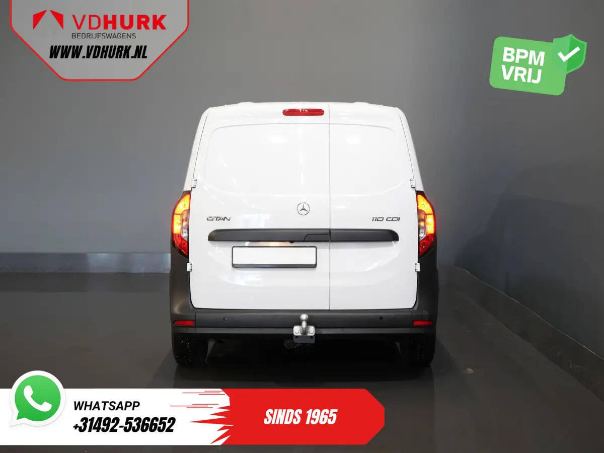 110 CDI L2 Aut. 3Pers./ Stoelverw./ Carplay/ Camera/ Cruise/ Airco/ Trekhaak/ PDC