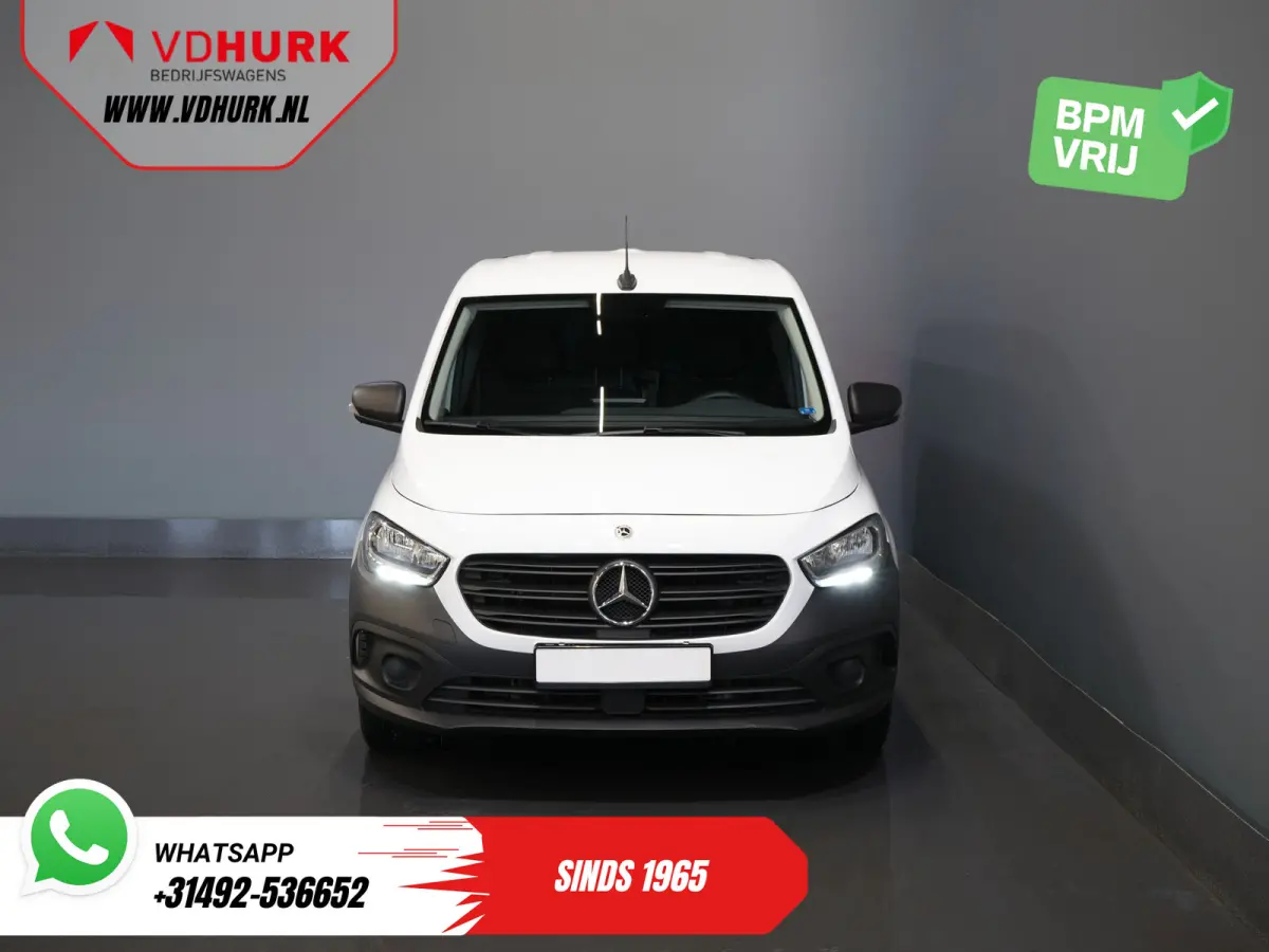 110 CDI L2 Aut. 3Pers./ Stoelverw./ Carplay/ Camera/ Cruise/ Airco/ Trekhaak/ PDC
