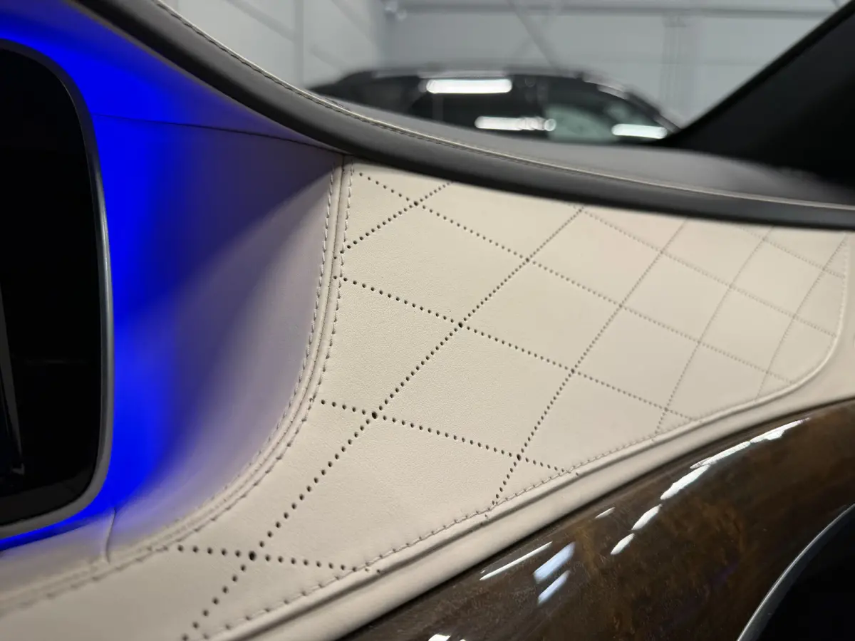 500 4Matic Prestige Plus PANO/BURMESTER/NAPPA-LEER/SOFT-CLOSE/360CAMERA/VENTILATIE/LUCHTVERING/SFEER/DISTRONIC/ALCANTARA-HEMEL/OBSIDIANSCHWARZ/VOLLEDIG MERCEDES DEALER HISTORIE