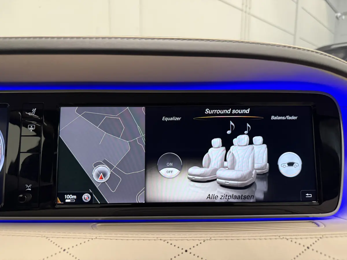 500 4Matic Prestige Plus PANO/BURMESTER/NAPPA-LEER/SOFT-CLOSE/360CAMERA/VENTILATIE/LUCHTVERING/SFEER/DISTRONIC/ALCANTARA-HEMEL/OBSIDIANSCHWARZ/VOLLEDIG MERCEDES DEALER HISTORIE