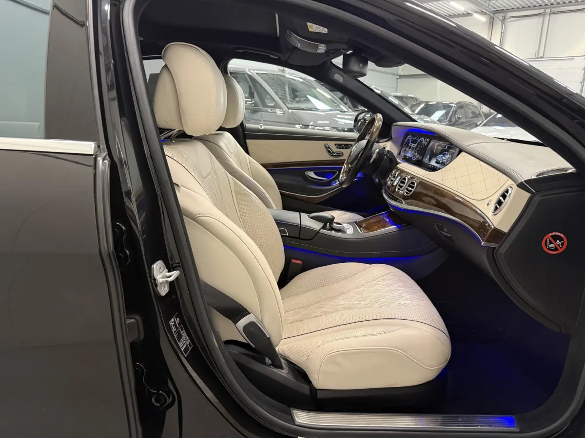 500 4Matic Prestige Plus PANO/BURMESTER/NAPPA-LEER/SOFT-CLOSE/360CAMERA/VENTILATIE/LUCHTVERING/SFEER/DISTRONIC/ALCANTARA-HEMEL/OBSIDIANSCHWARZ/VOLLEDIG MERCEDES DEALER HISTORIE