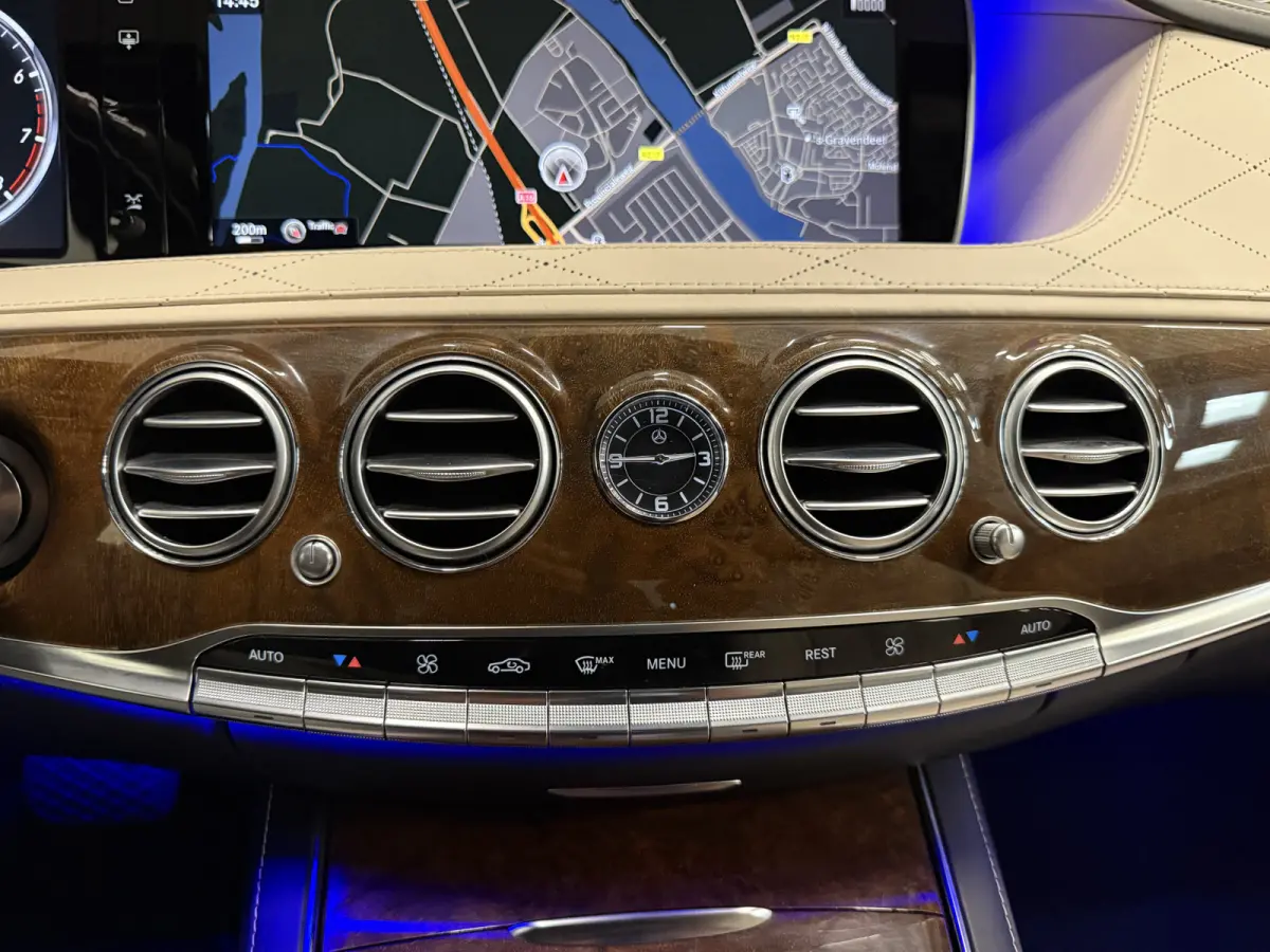 500 4Matic Prestige Plus PANO/BURMESTER/NAPPA-LEER/SOFT-CLOSE/360CAMERA/VENTILATIE/LUCHTVERING/SFEER/DISTRONIC/ALCANTARA-HEMEL/OBSIDIANSCHWARZ/VOLLEDIG MERCEDES DEALER HISTORIE