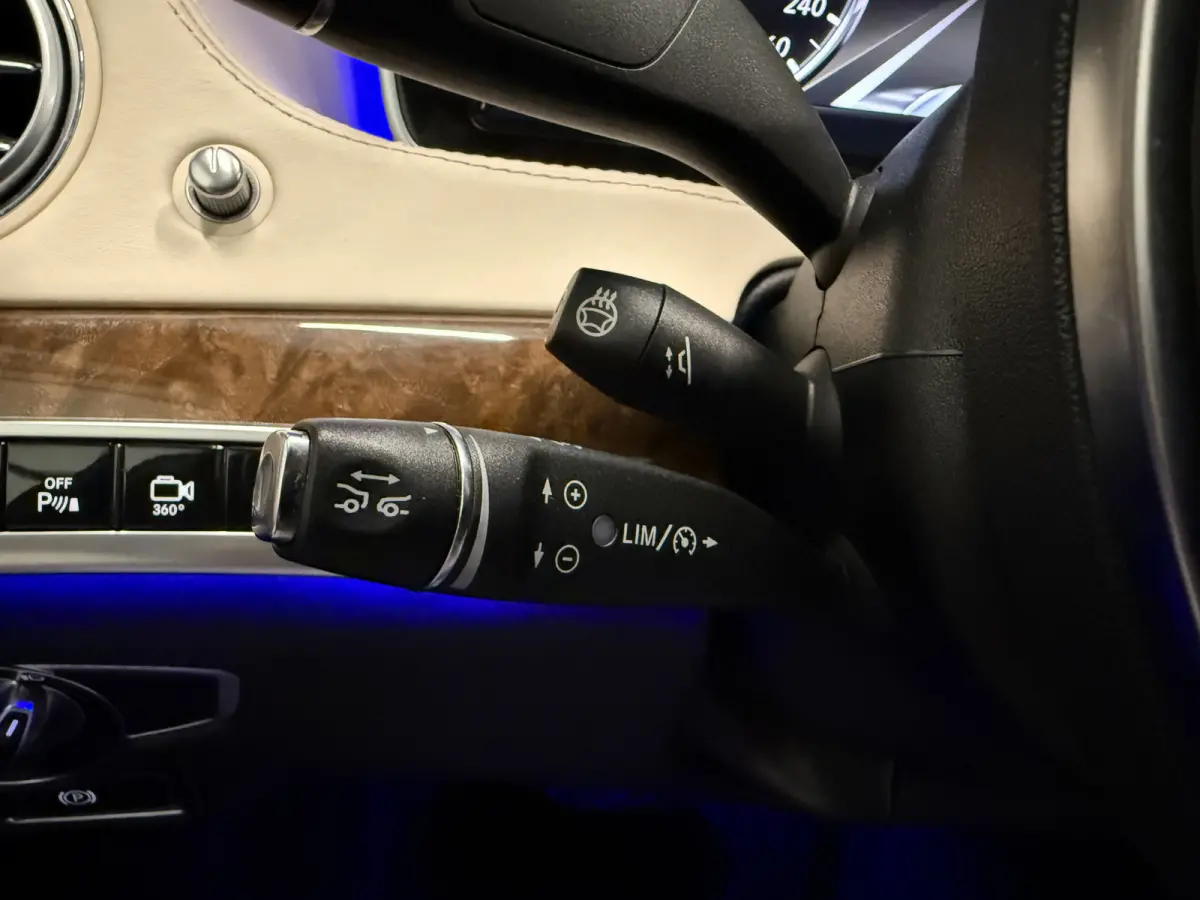 500 4Matic Prestige Plus PANO/BURMESTER/NAPPA-LEER/SOFT-CLOSE/360CAMERA/VENTILATIE/LUCHTVERING/SFEER/DISTRONIC/ALCANTARA-HEMEL/OBSIDIANSCHWARZ/VOLLEDIG MERCEDES DEALER HISTORIE