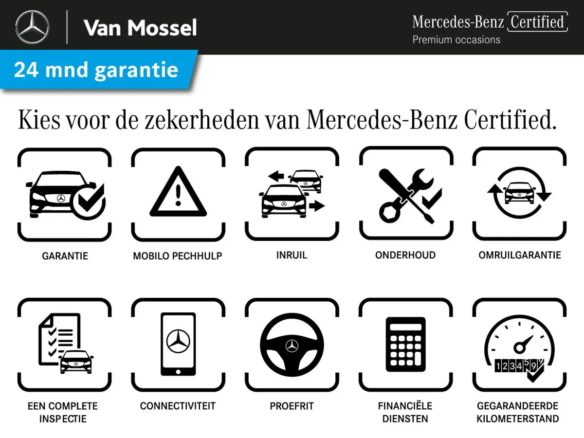 180 Business Solution AMG Panoramadak / Memory Seats / Artico leder / Parkeercamera / Winterpakket /
