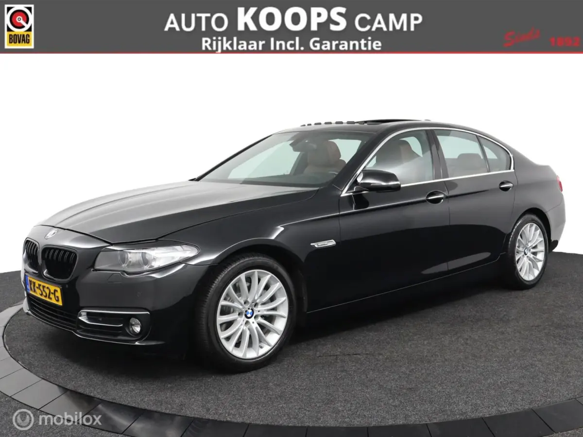 520i Luxury Edition 184 PK | M-Sport | Pano-Dak | elek. Stoelen | Stoelverwarming | Bruin leder | Stoelverwarming