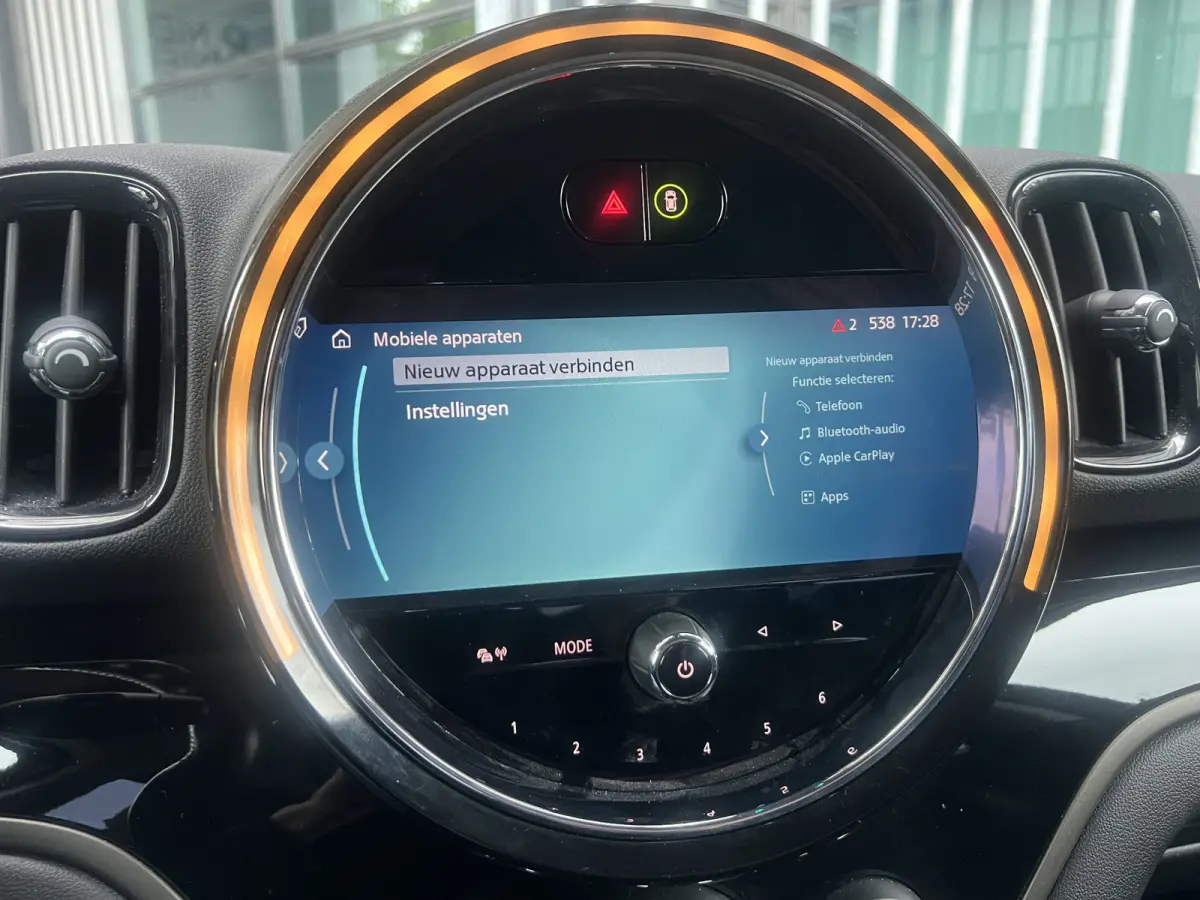 Mini 1.5 Cooper ALL4 JCW Chili | NAVI | CARPLAY/ANDROID | CAMERA | CRUISE CONTROL | CLIMATE CONTROL | LMV 18'' | PDC | STOELVERWARMING | KEYLESS | LED | DAB | BLUETOOTH | ALL-SEASON BANDEN