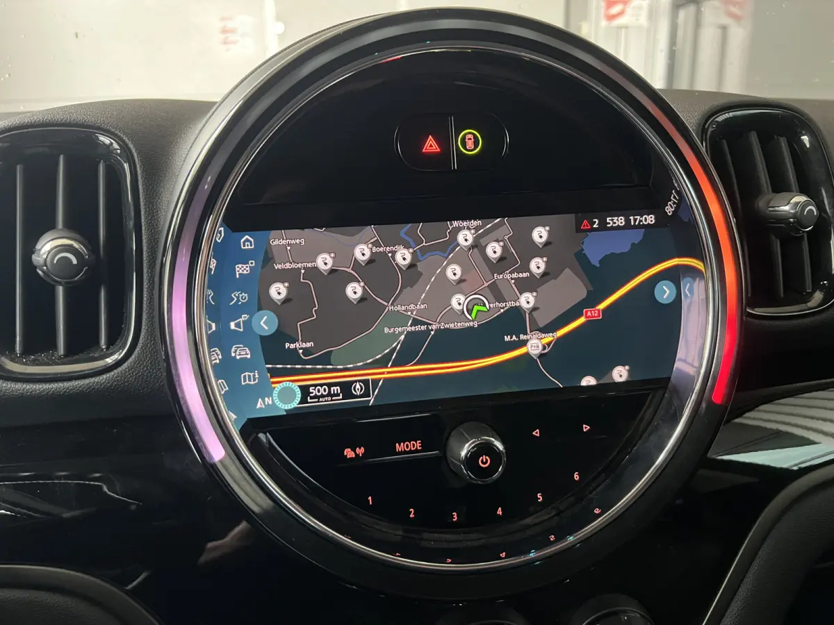 Mini 1.5 Cooper ALL4 JCW Chili | NAVI | CARPLAY/ANDROID | CAMERA | CRUISE CONTROL | CLIMATE CONTROL | LMV 18'' | PDC | STOELVERWARMING | KEYLESS | LED | DAB | BLUETOOTH | ALL-SEASON BANDEN