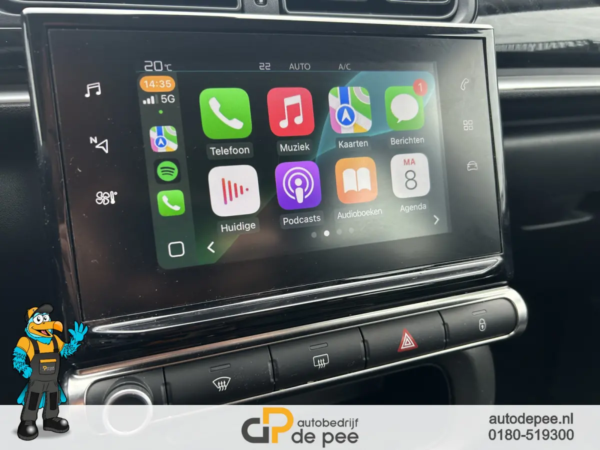 1.2 PureTech S&S Feel GARANTIE/CLIMA/CARPLAY/NAVI/CRUISE/EL.RAMEN rijklaarprijs!
