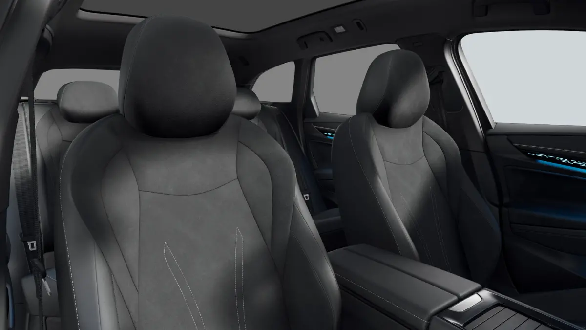 Pro Limited Edition 77 kWh 286PK | Navigatie | Adaptieve cruis control | Apple Carplay | Keyless | Stuur en Stoelverwarming | Head-up display | Trekhaak | IQ-Matrix verlichting | Panoramisch