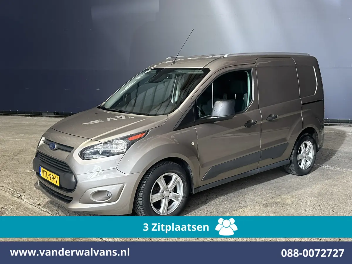 1.5 TDCI L1H1 Euro6 Airco | 3-Zits | 2x Zijdeur | Trekhaak | LM Velgen | Verwarmde Voorruit Parkeersensoren, Bijrijdersbank