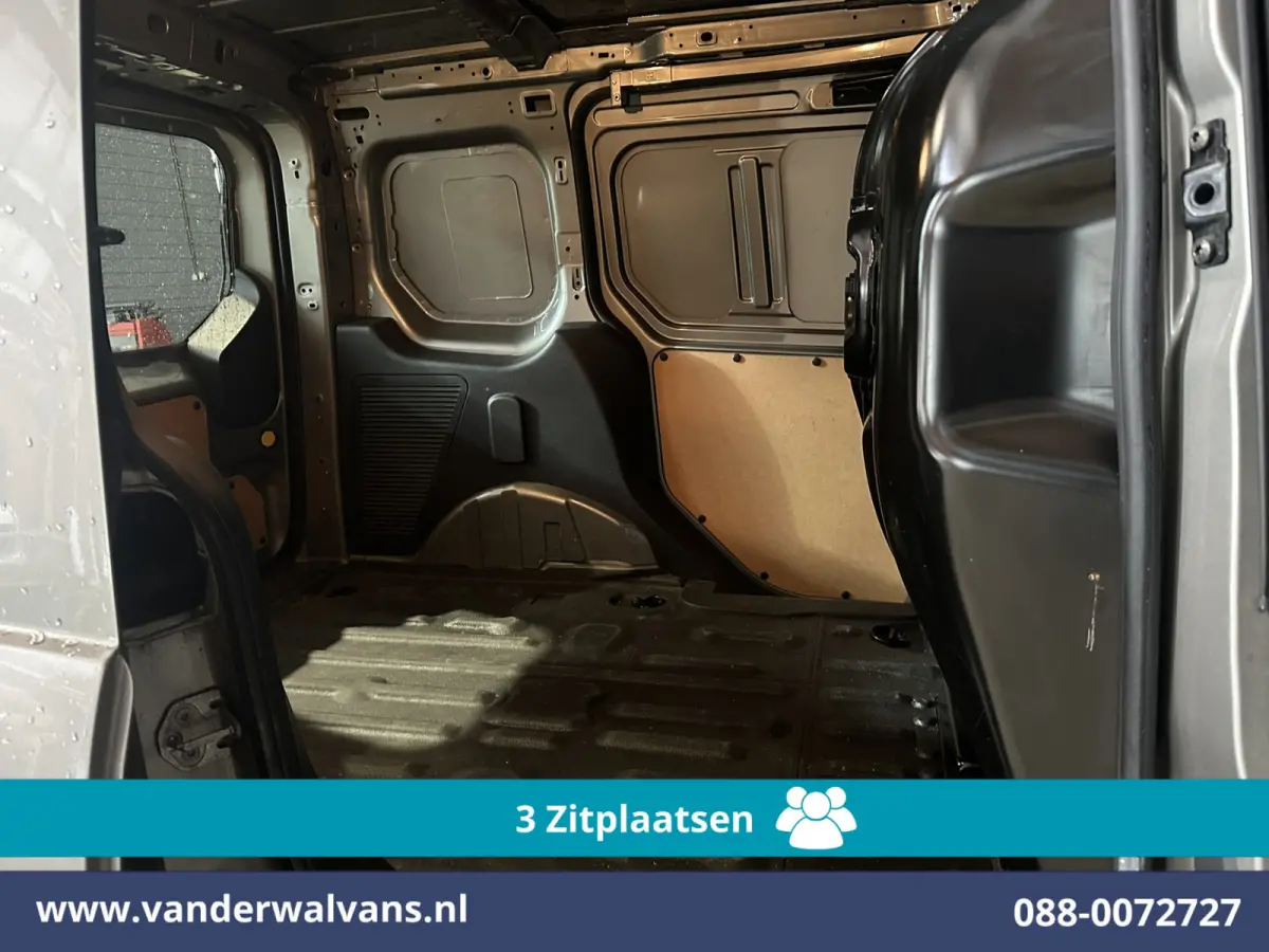 1.5 TDCI L1H1 Euro6 Airco | 3-Zits | 2x Zijdeur | Trekhaak | LM Velgen | Verwarmde Voorruit Parkeersensoren, Bijrijdersbank