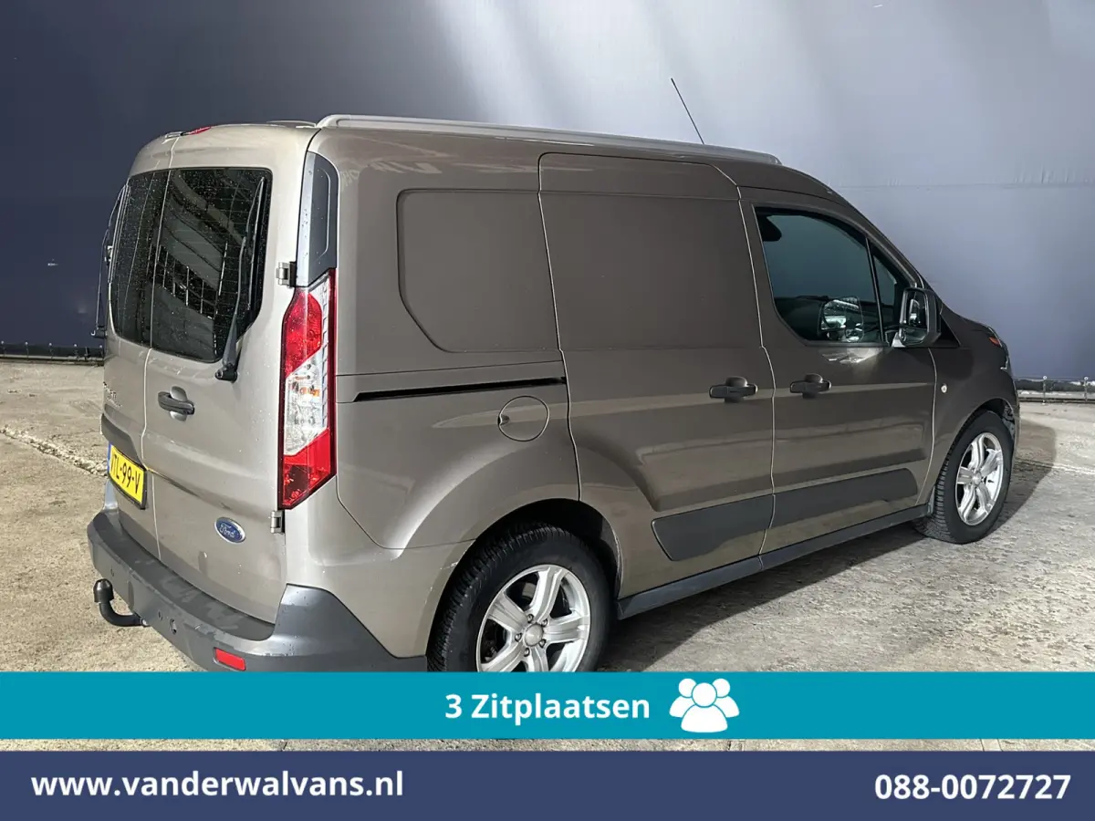 1.5 TDCI L1H1 Euro6 Airco | 3-Zits | 2x Zijdeur | Trekhaak | LM Velgen | Verwarmde Voorruit Parkeersensoren, Bijrijdersbank