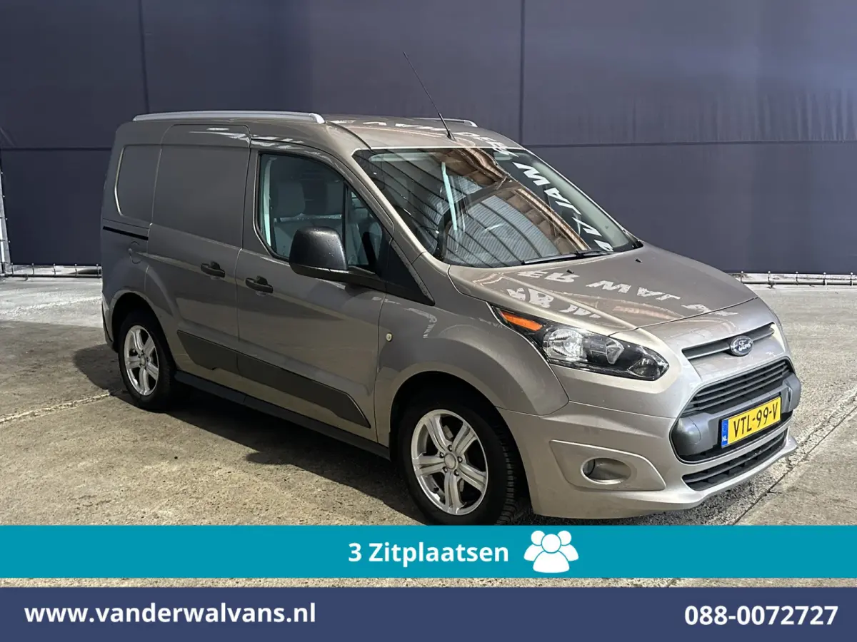 1.5 TDCI L1H1 Euro6 Airco | 3-Zits | 2x Zijdeur | Trekhaak | LM Velgen | Verwarmde Voorruit Parkeersensoren, Bijrijdersbank