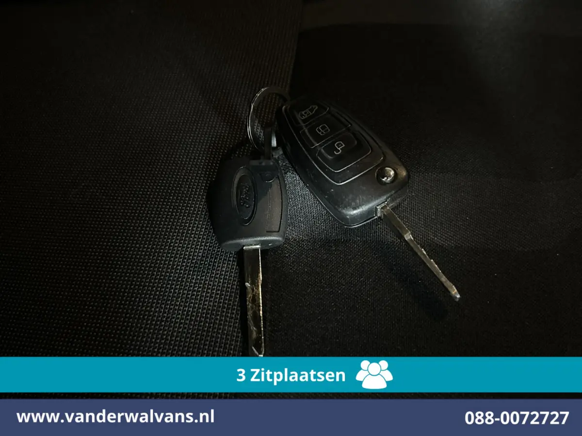 1.5 TDCI L1H1 Euro6 Airco | 3-Zits | 2x Zijdeur | Trekhaak | LM Velgen | Verwarmde Voorruit Parkeersensoren, Bijrijdersbank
