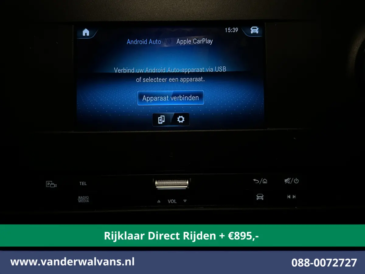 317 CDI 170pk Automaat 3500kg Trekhaak L2H1 Euro6 *Rijklaar Direct Rijden* Airco | Camera | Omvormer | Apple Carplay Cruisecontrol, Android Auto, Parkeersensoren