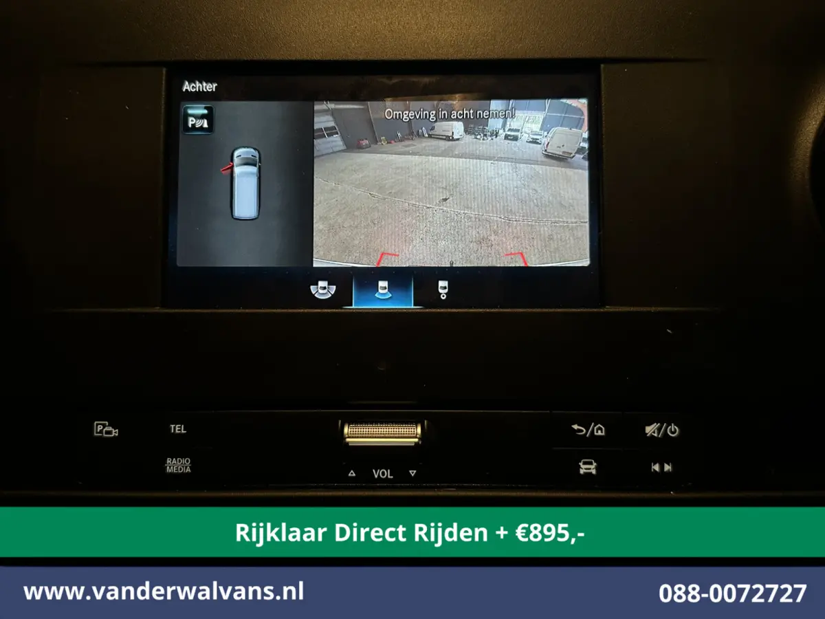 317 CDI 170pk Automaat 3500kg Trekhaak L2H1 Euro6 *Rijklaar Direct Rijden* Airco | Camera | Omvormer | Apple Carplay Cruisecontrol, Android Auto, Parkeersensoren