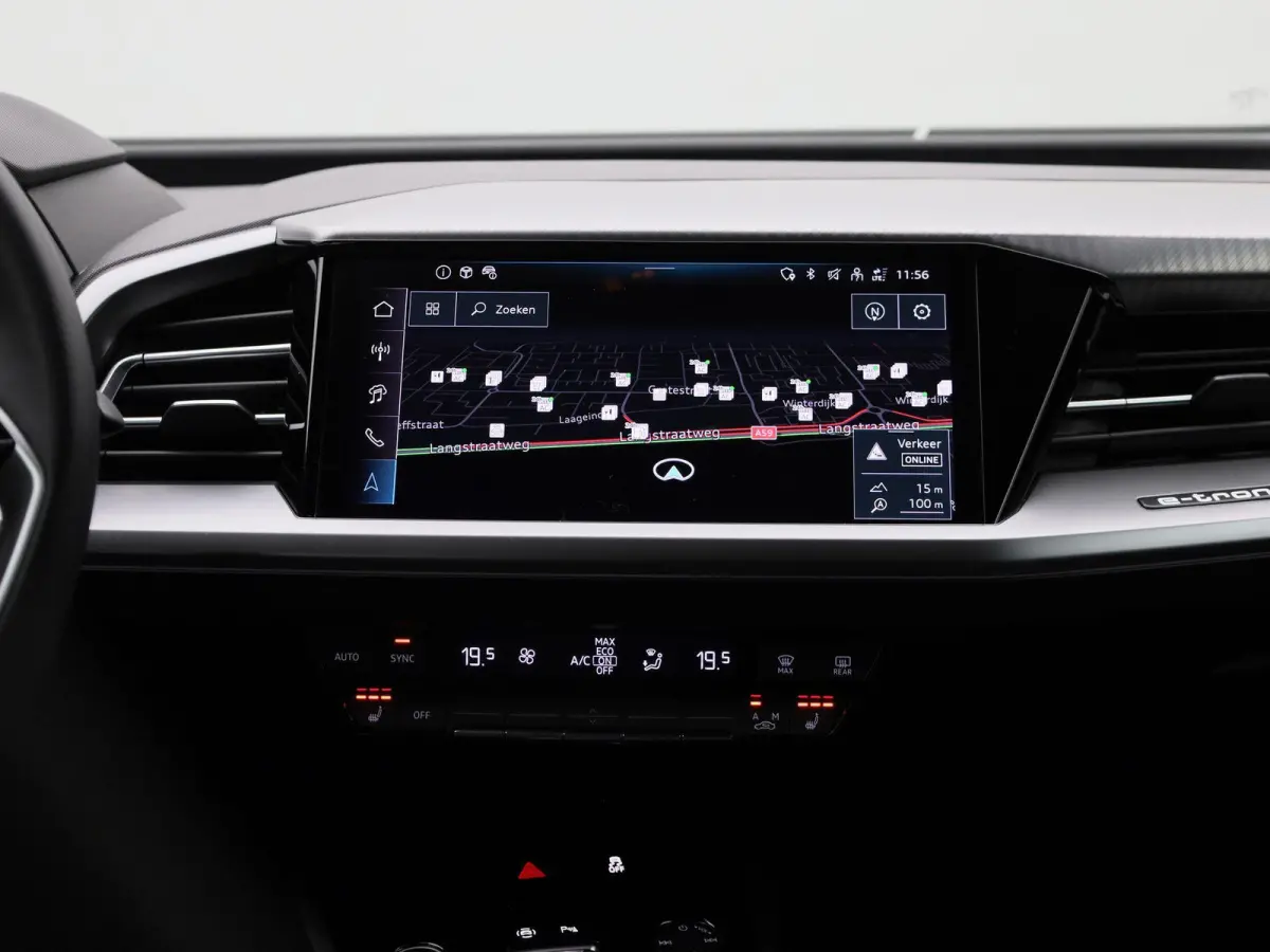 40 Edition 63 kWh l Climate control l Navigatie l Parkeersensoren l Privacy glas l Stoelverwarming l LED-koplampen l Audi sound system l Audi virtual cockpit l Lichtmetalen wielen