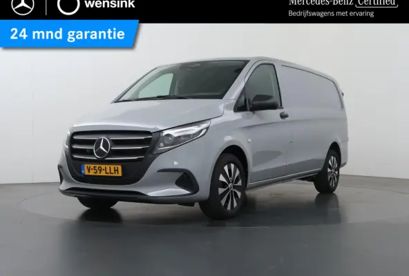 116 CDI Aut. | Lang L2 | Select | MODEL 2025 | Dodehoekassistent | LED koplampen | Cruise Control | Parkeercamera | Navigatie | DAB Radio | Verwarmd Stuurwiel | Lane-Assist | 3-zits | Achter