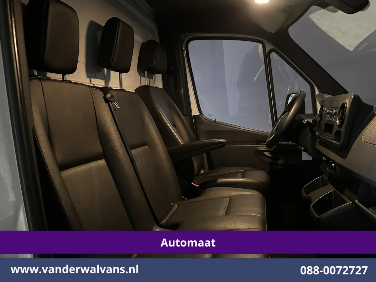 314CDI 143pk Automaat Bakwagen 21m3 KUUB Laadklep Zijdeur Euro6 Airco | Bijrijdersbank Lat om Lat betimmering, Leder