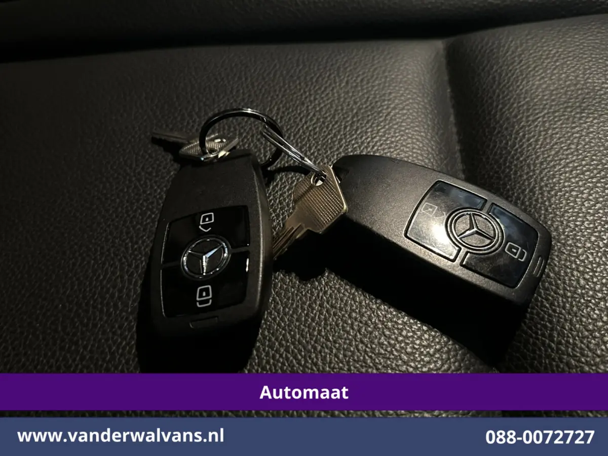 314CDI 143pk Automaat Bakwagen 21m3 KUUB Laadklep Zijdeur Euro6 Airco | Bijrijdersbank Lat om Lat betimmering, Leder