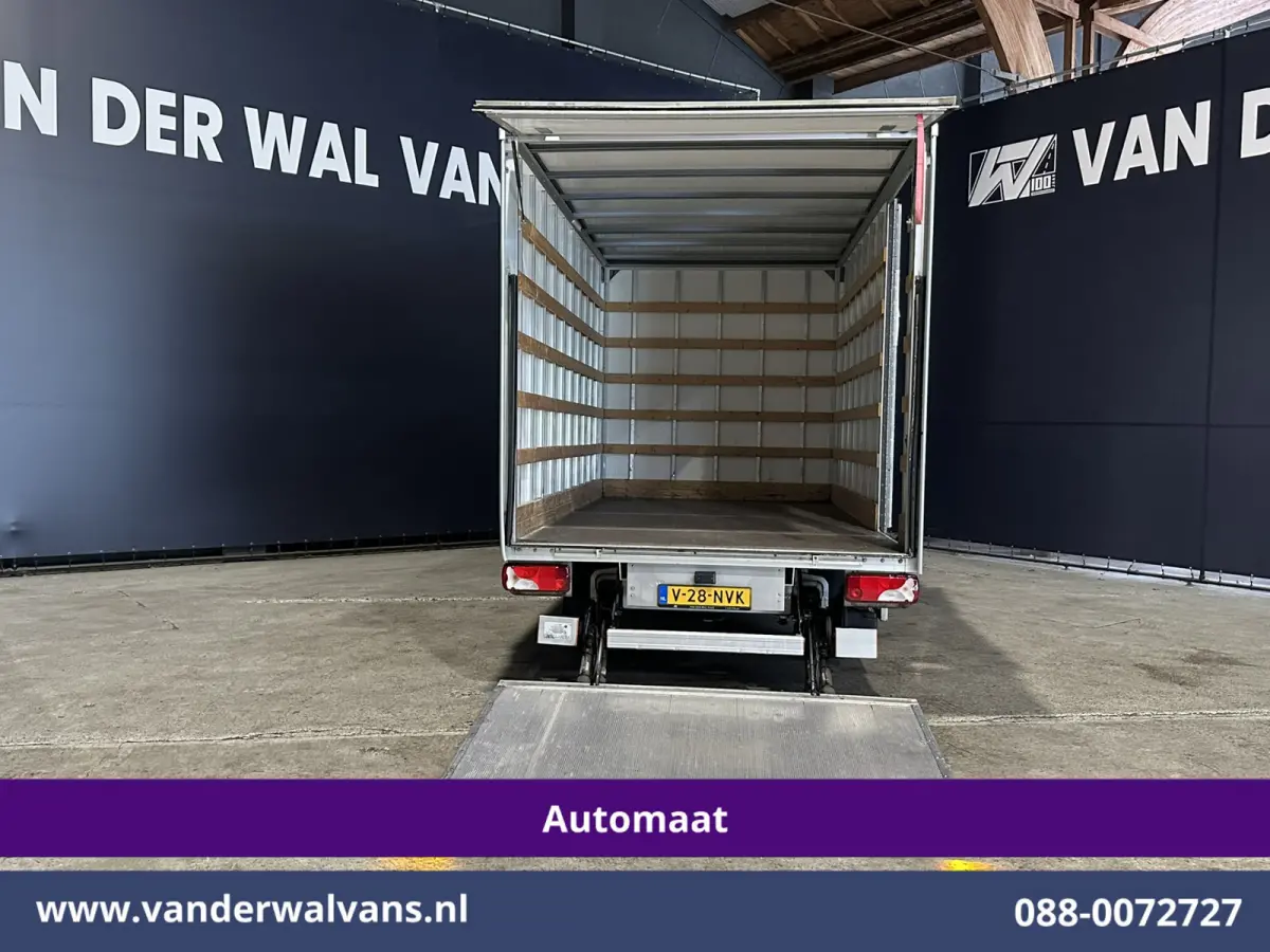 314CDI 143pk Automaat Bakwagen 21m3 KUUB Laadklep Zijdeur Euro6 Airco | Bijrijdersbank Lat om Lat betimmering, Leder