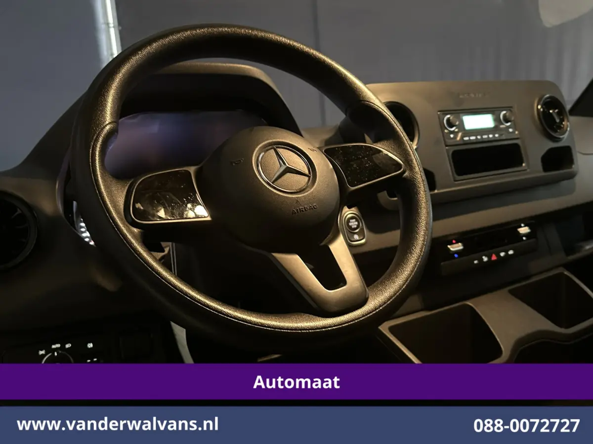 314CDI 143pk Automaat Bakwagen 21m3 KUUB Laadklep Zijdeur Euro6 Airco | Bijrijdersbank Lat om Lat betimmering, Leder