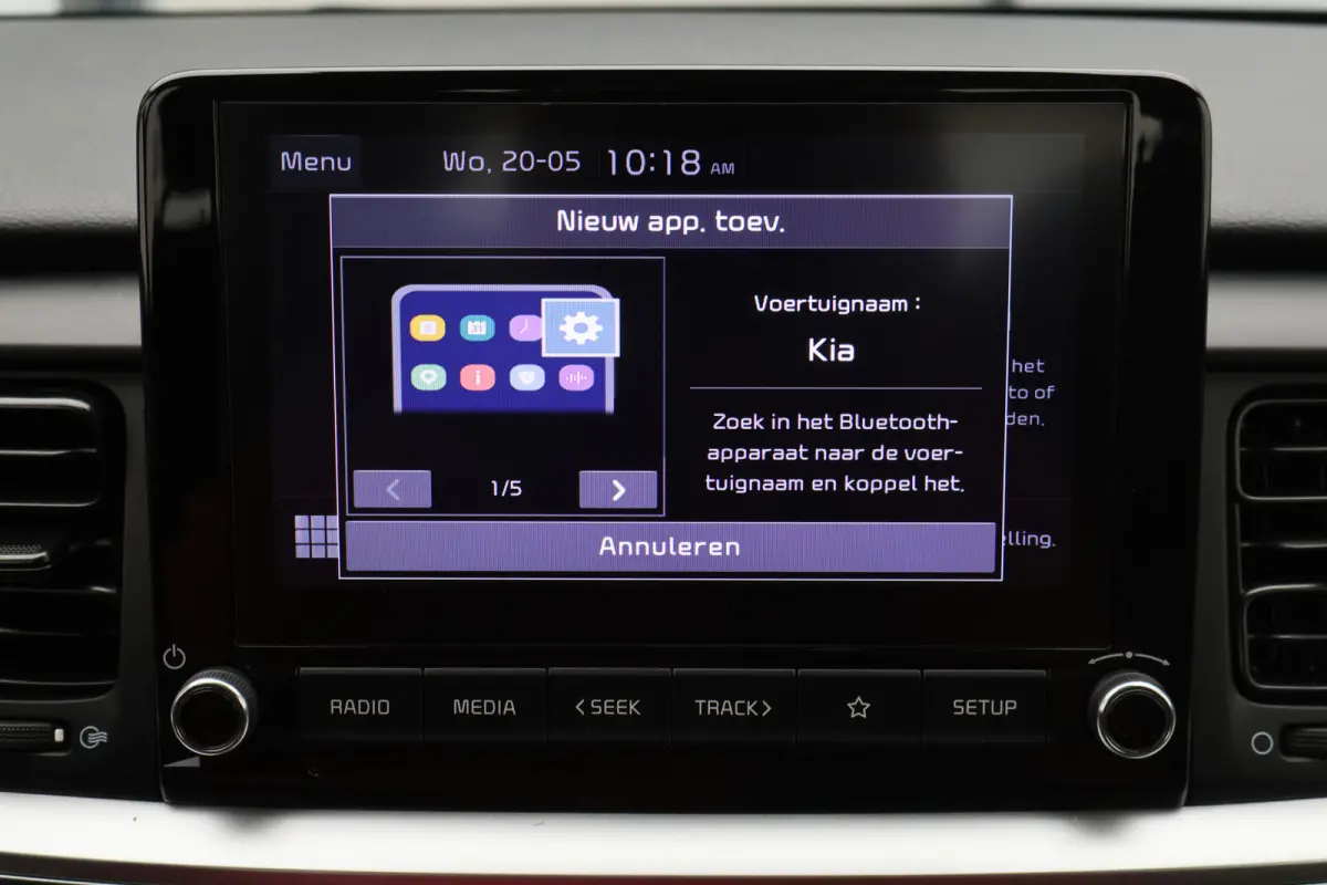 1.0 T-GDi MHEV DynamicLine Eerste Eigenaar, Airco, Camera, Cruise, Apple Carplay, DAB, PDC, 15''