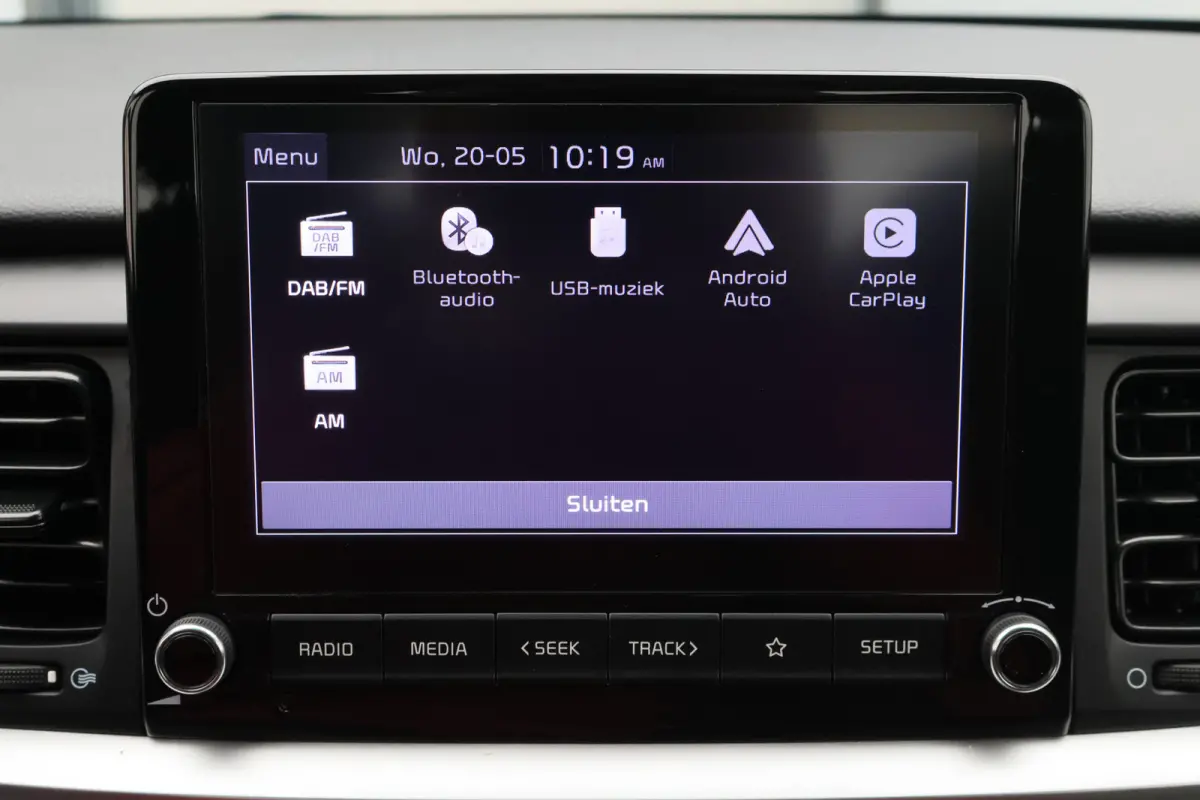 1.0 T-GDi MHEV DynamicLine Eerste Eigenaar, Airco, Camera, Cruise, Apple Carplay, DAB, PDC, 15''