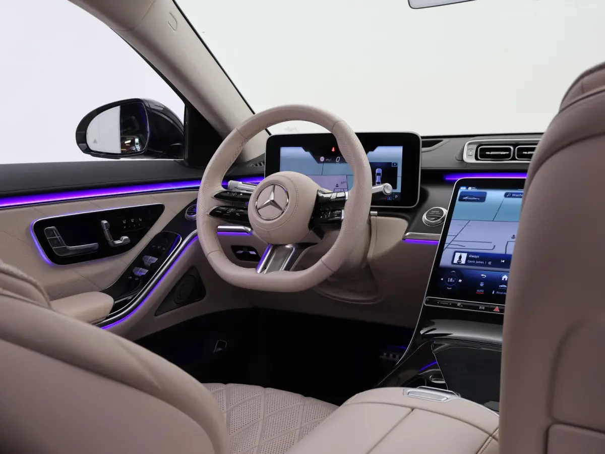 350d LANG AMG-LINE 286 PK + BUSINESS CLASS PAKKET | MASSAGE V+A | 3D DISPLAY | BURMESTER | SOFT-CLOSE | PANORAMA | LASER LIGHT