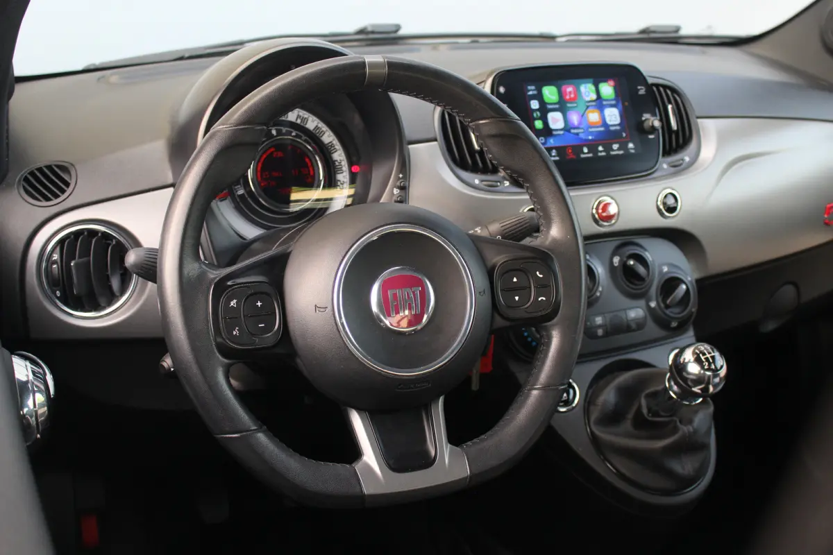 0.9 TwinAir Turbo Sport | Airco | Cruise C. | 15" LMV " | Bluetooth | Ventrale vergr. | Elec. ramen & Sp. | Airco | Cruise C. | 15" LMV " | Bluetooth | Ventrale vergr. | Elec. ramen & Sp. |