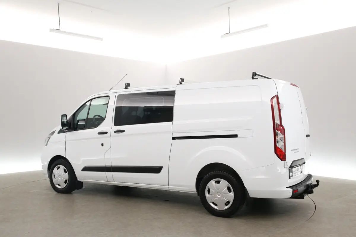 2.0 TDCI L2H1 | DC | 6 Zits | Aut. | Airco | Cruise | Camera | Trekhaak | Carplay | 2xSchuifdeur