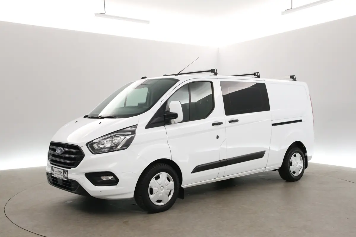 2.0 TDCI L2H1 | DC | 6 Zits | Aut. | Airco | Cruise | Camera | Trekhaak | Carplay | 2xSchuifdeur