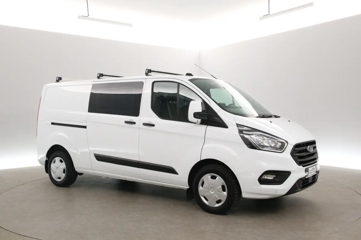 2.0 TDCI L2H1 | DC | 6 Zits | Aut. | Airco | Cruise | Camera | Trekhaak | Carplay | 2xSchuifdeur