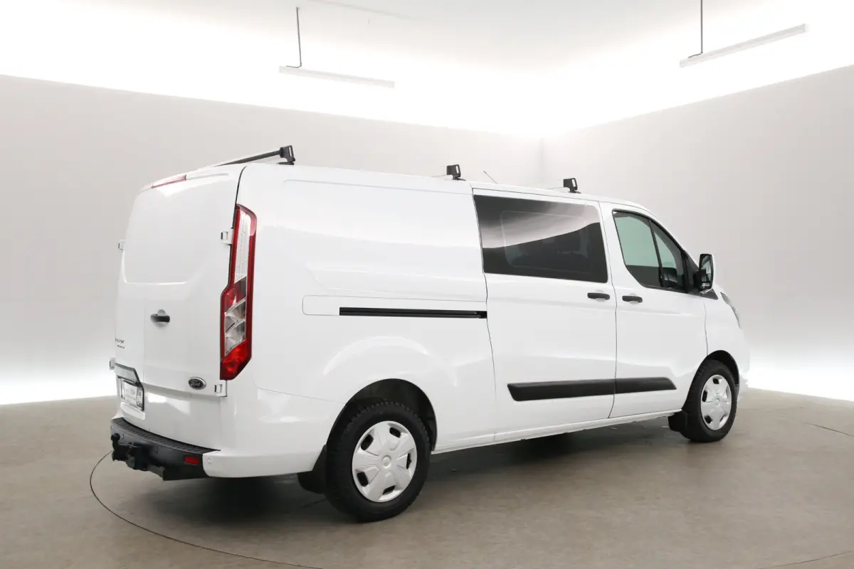 2.0 TDCI L2H1 | DC | 6 Zits | Aut. | Airco | Cruise | Camera | Trekhaak | Carplay | 2xSchuifdeur