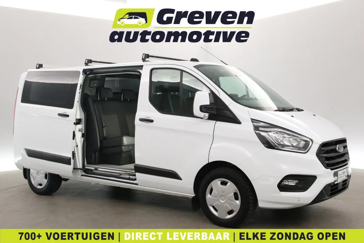 2.0 TDCI L2H1 | DC | 6 Zits | Aut. | Airco | Cruise | Camera | Trekhaak | Carplay | 2xSchuifdeur