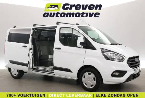 2.0 TDCI L2H1 | DC | 6 Zits | Aut. | Airco | Cruise | Camera | Trekhaak | Carplay | 2xSchuifdeur