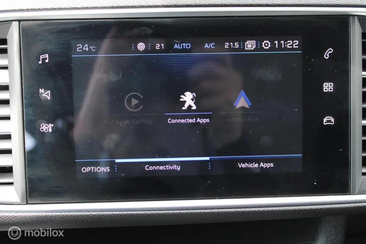 1.2 110 PK Turbo PureTech Blue Lease Active, Trekhaak, Pdc voor + achter + Camera, Cruise, Clima, Navi, App connect, Nieuwe Distributieriem !
