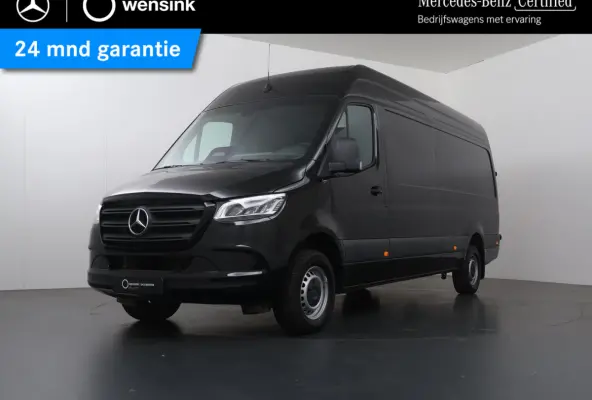 317 CDI | Aut. | L3 H2 | Pro | Led | Metallic | Spiegelpakket | Dodehoekassistent | Achterdeuren 270° | Bumpers in kleur | 3-zits | Navigatie | Parkeercamera | LED Koplampen | 3500kg AHW | 