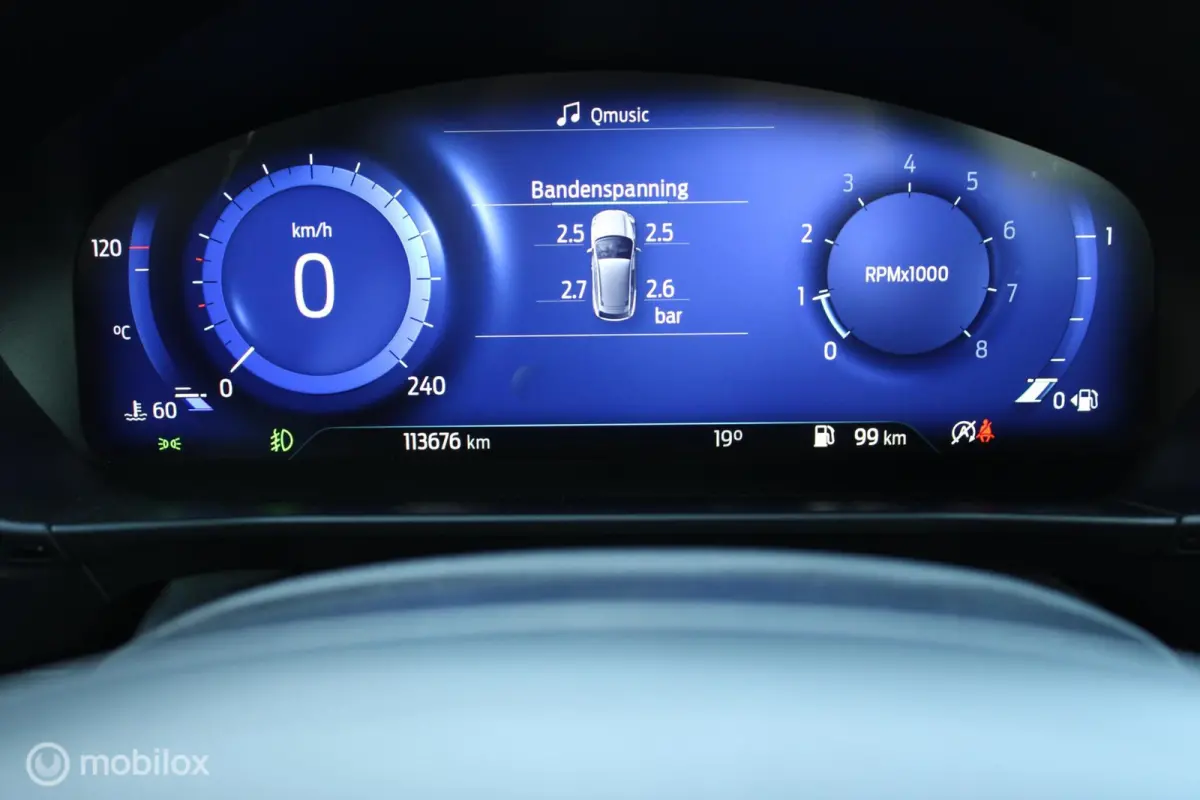 1.0 EcoBoost 125 PK Hybrid ST Line X Business, Trekhaak, Donker glas, Cruise, Clima, Pdc voor + achter + Camera, Navi, App connect, Keyless Go-Entry