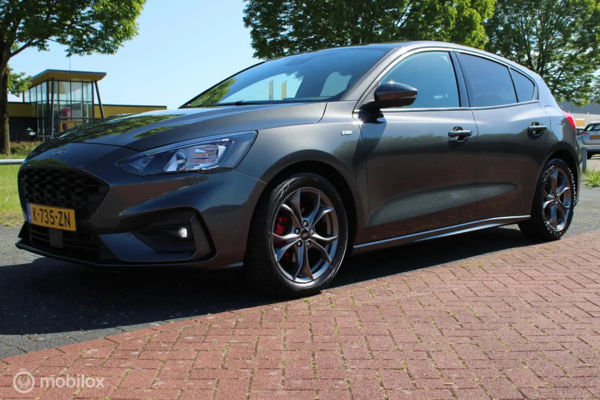 1.0 EcoBoost 125 PK Hybrid ST Line X Business, Trekhaak, Donker glas, Cruise, Clima, Pdc voor + achter + Camera, Navi, App connect, Keyless Go-Entry