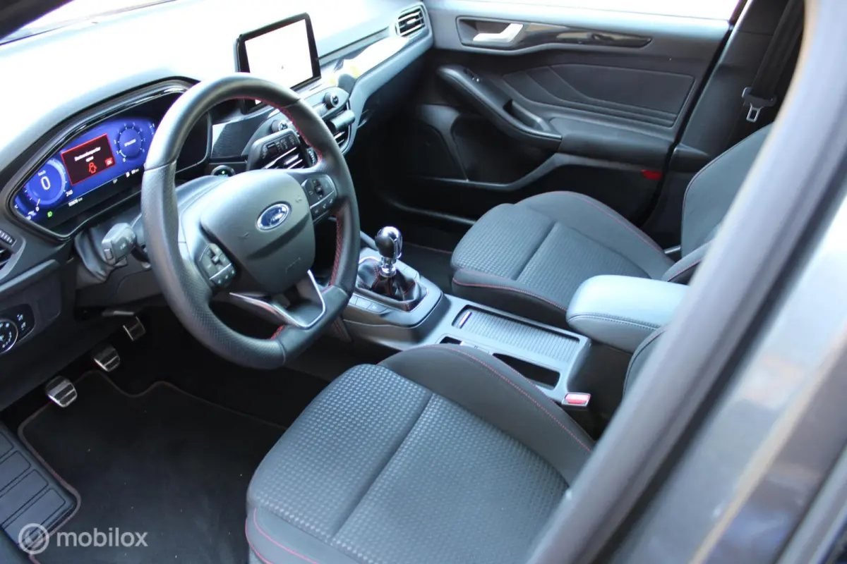 1.0 EcoBoost 125 PK Hybrid ST Line X Business, Trekhaak, Donker glas, Cruise, Clima, Pdc voor + achter + Camera, Navi, App connect, Keyless Go-Entry