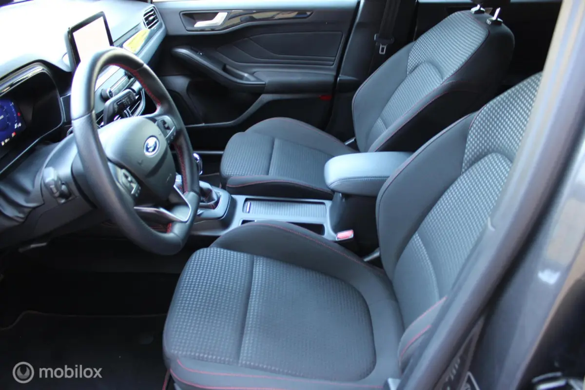 1.0 EcoBoost 125 PK Hybrid ST Line X Business, Trekhaak, Donker glas, Cruise, Clima, Pdc voor + achter + Camera, Navi, App connect, Keyless Go-Entry