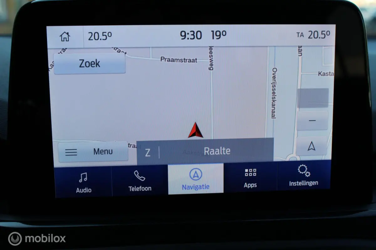 1.0 EcoBoost 125 PK Hybrid ST Line X Business, Trekhaak, Donker glas, Cruise, Clima, Pdc voor + achter + Camera, Navi, App connect, Keyless Go-Entry